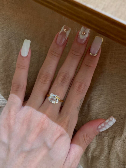 Matching Kitty Glitz Adjustable Rings & Earrings Set