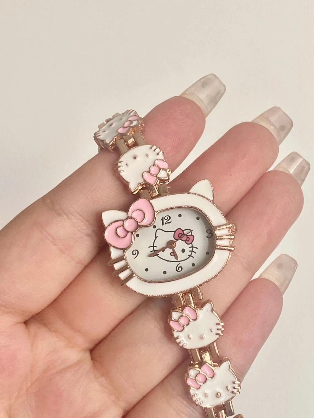 White Kitty Sweetcharms Watch