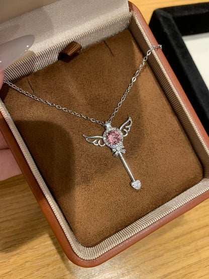 Rosewing Key Shaped Necklace