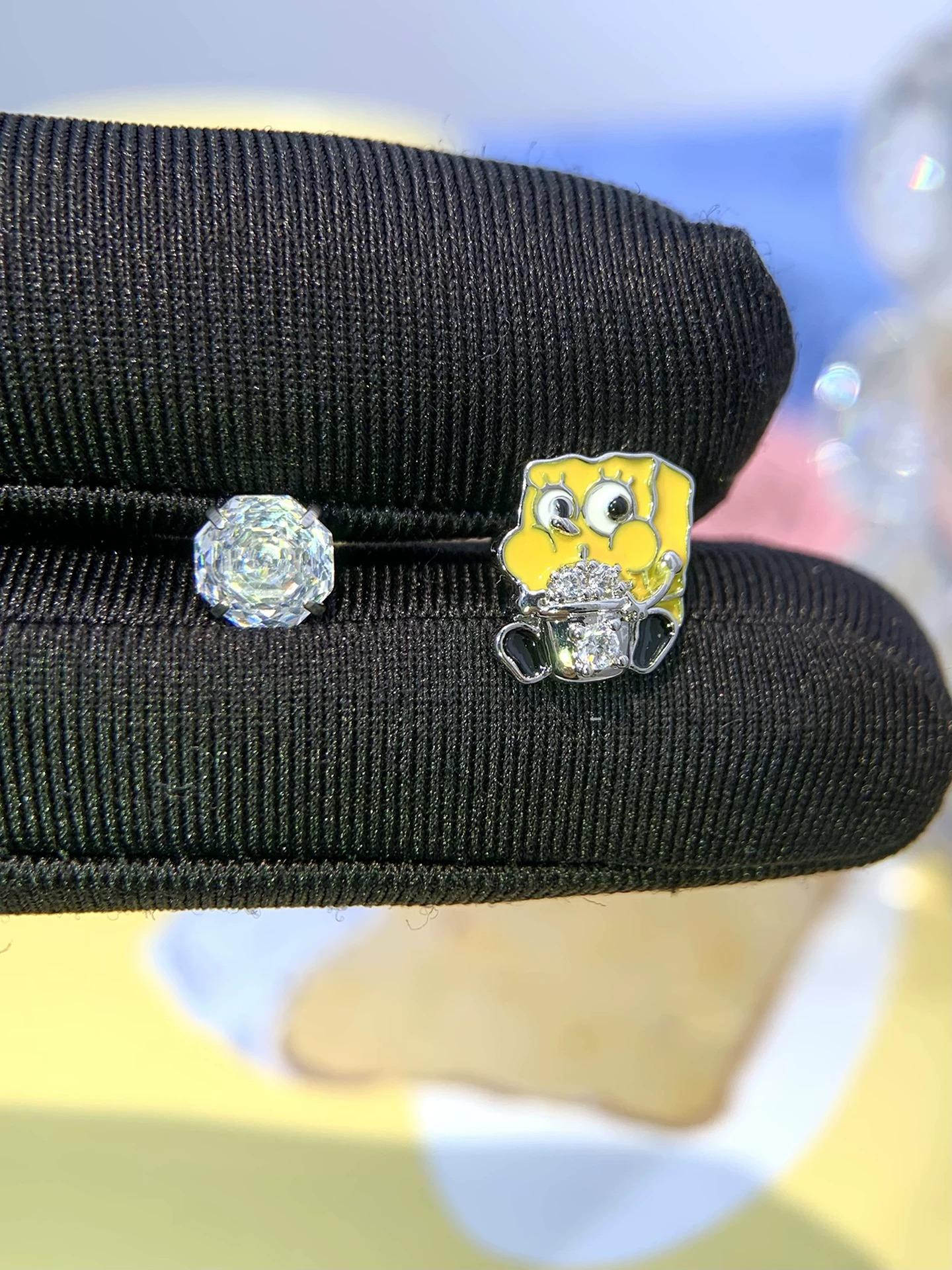 Sponge Boy Helix Earrings