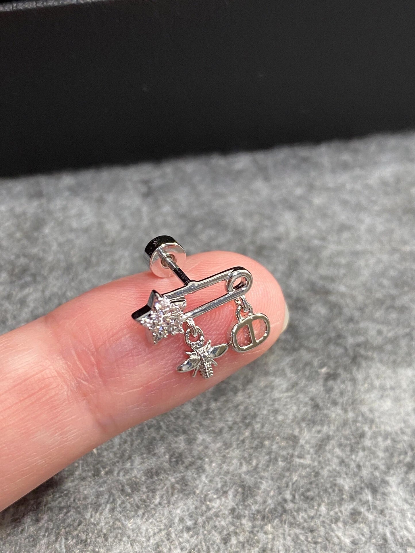 Star Hive Pin Helix Earrings