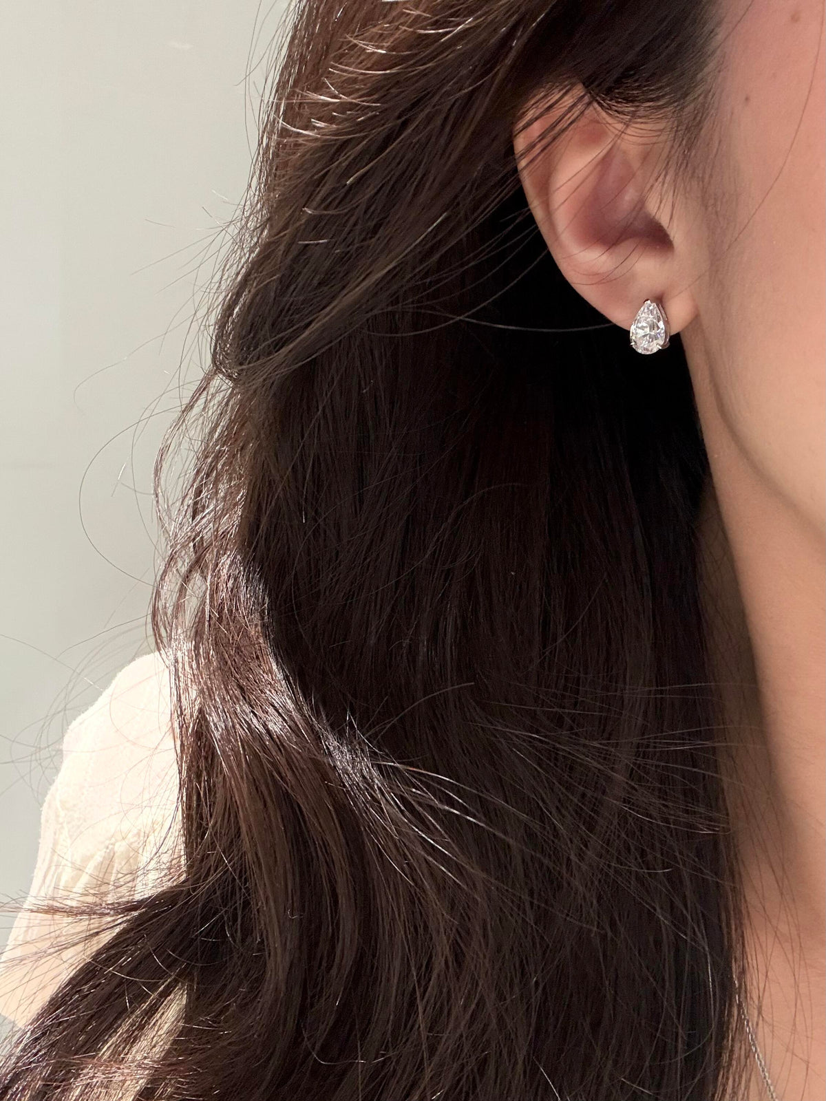Kylie Pear Studs