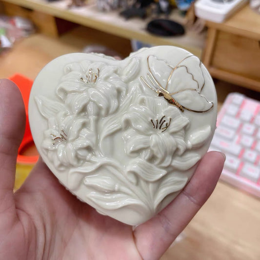 Everbloom Heart Jewelry Box