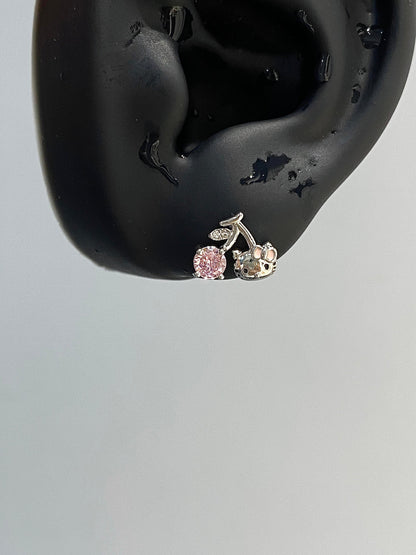 Kitty Cherry Helix Earrings