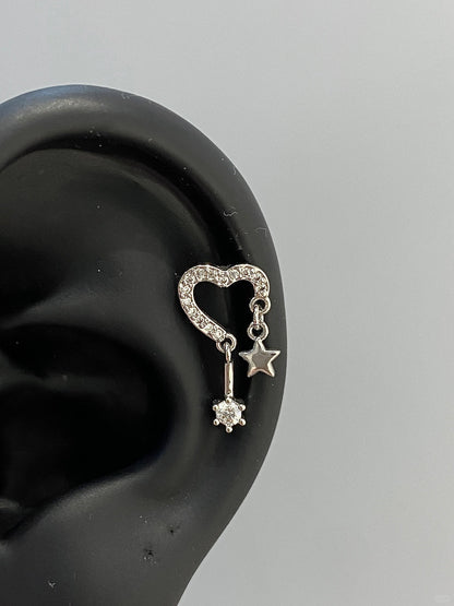 Lover Stell Helix Earrings