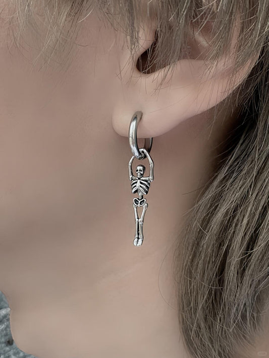 Dangling Skeleton Earrings