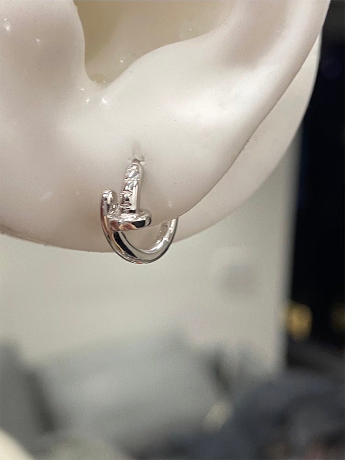 Twist nail Helix Earrings