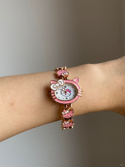 Pink Kitty Sweetcharms Watch