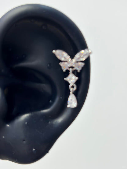 Butterfly Mirage Helix Earrings