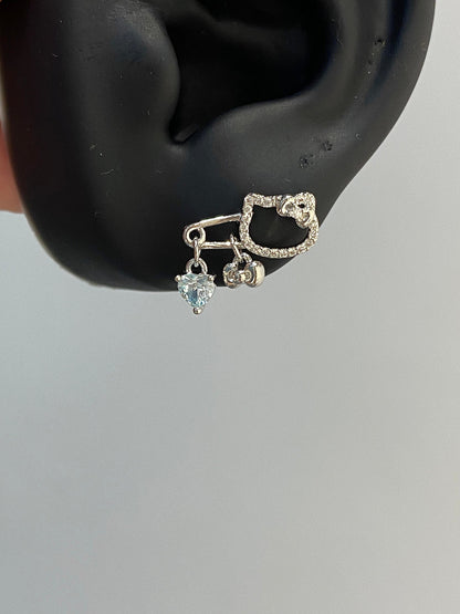 Kitty Clip Helix Earrings