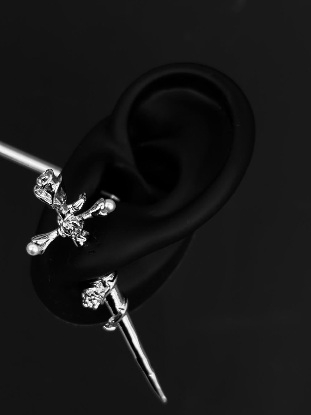 Rosebound Blade Earrings