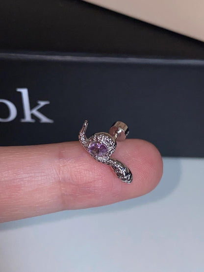 Mystic Snake Helix Earrings