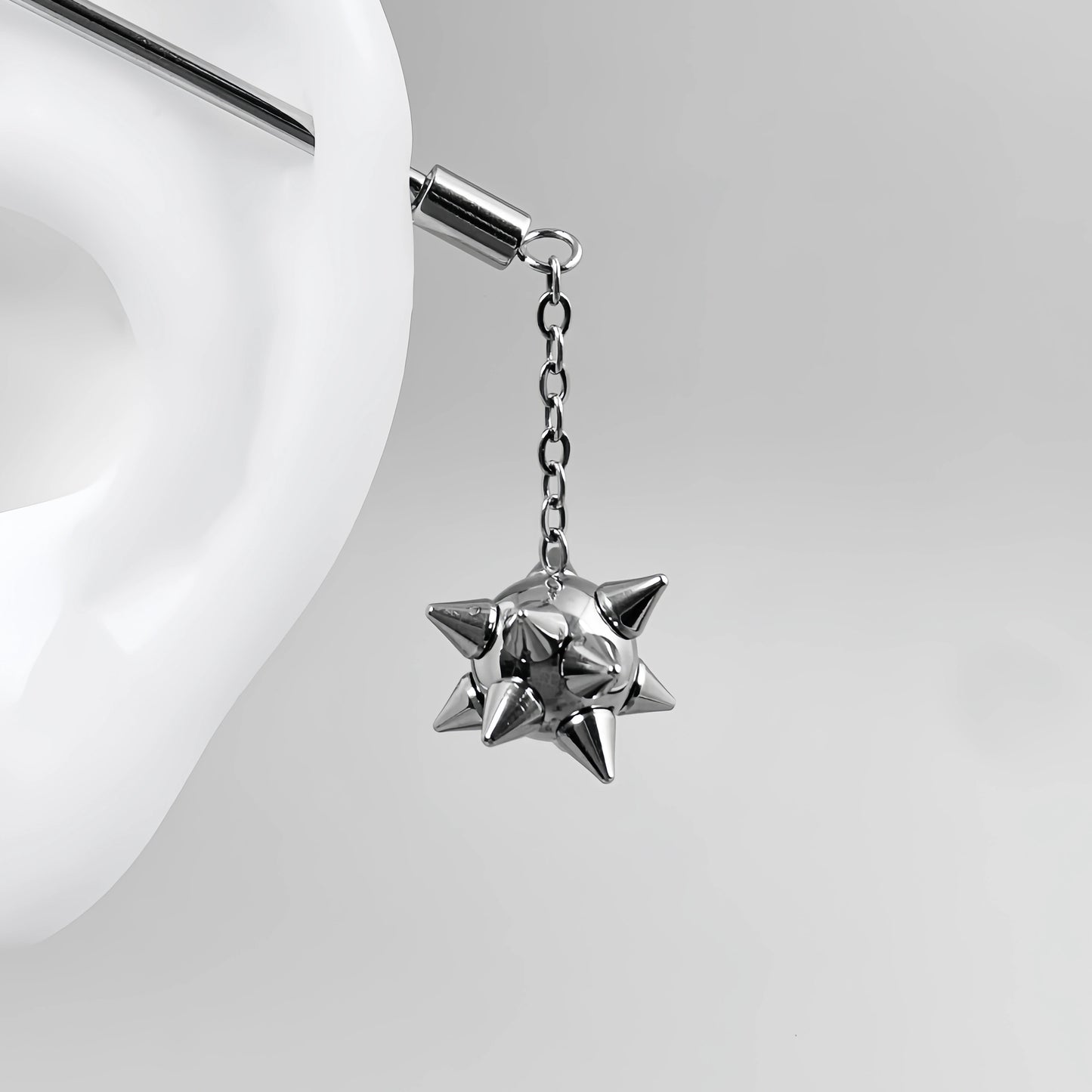 Flail Industrial Earrings