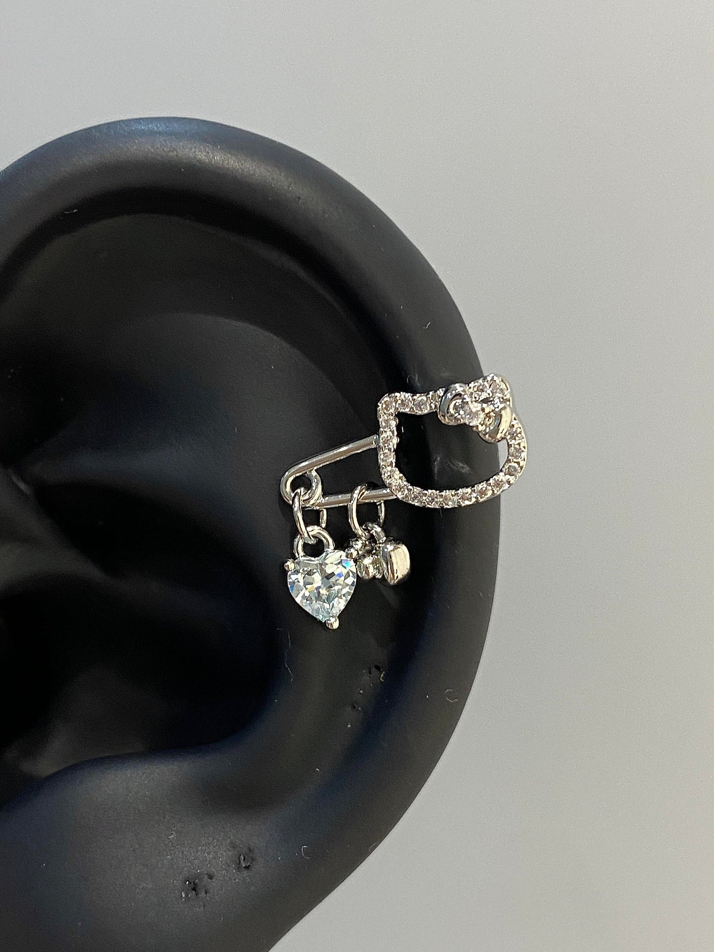 Kitty Clip Helix Earrings