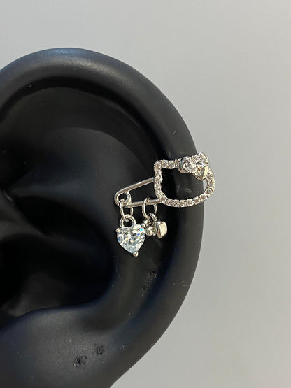 Kitty Clip Helix Earrings
