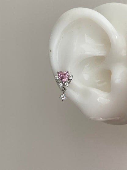 Love Static Helix Earrings