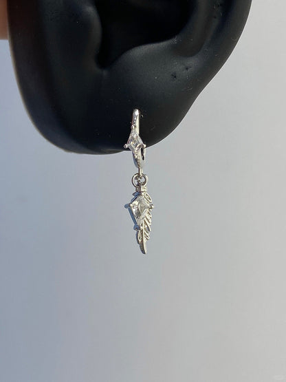 Scarlet Wings Helix Earrings