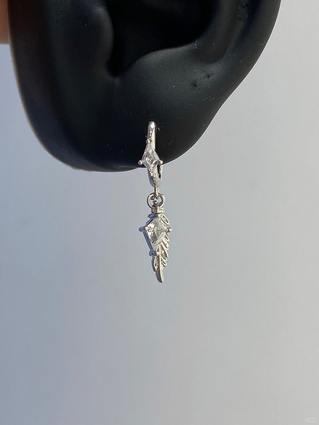 Scarlet Wings Helix Earrings