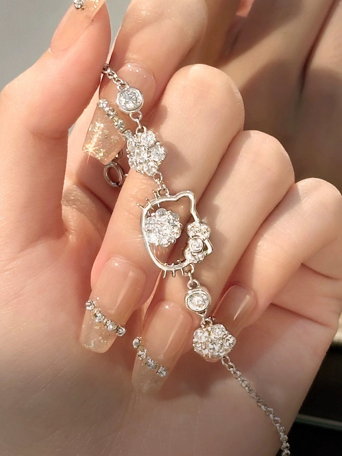 Kitty Diamond Frost Bracelet