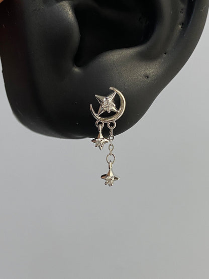Moonstar Helix Earrings