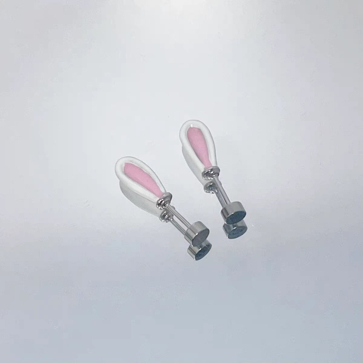 Sweet Bunny Ears Vertical Helix Earrings