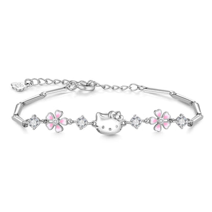 Kitty Sakura Petals Bracelet