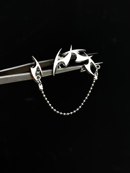Razorwing Chain Earrings
