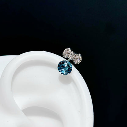 Kitty Orbit Helix Earrings