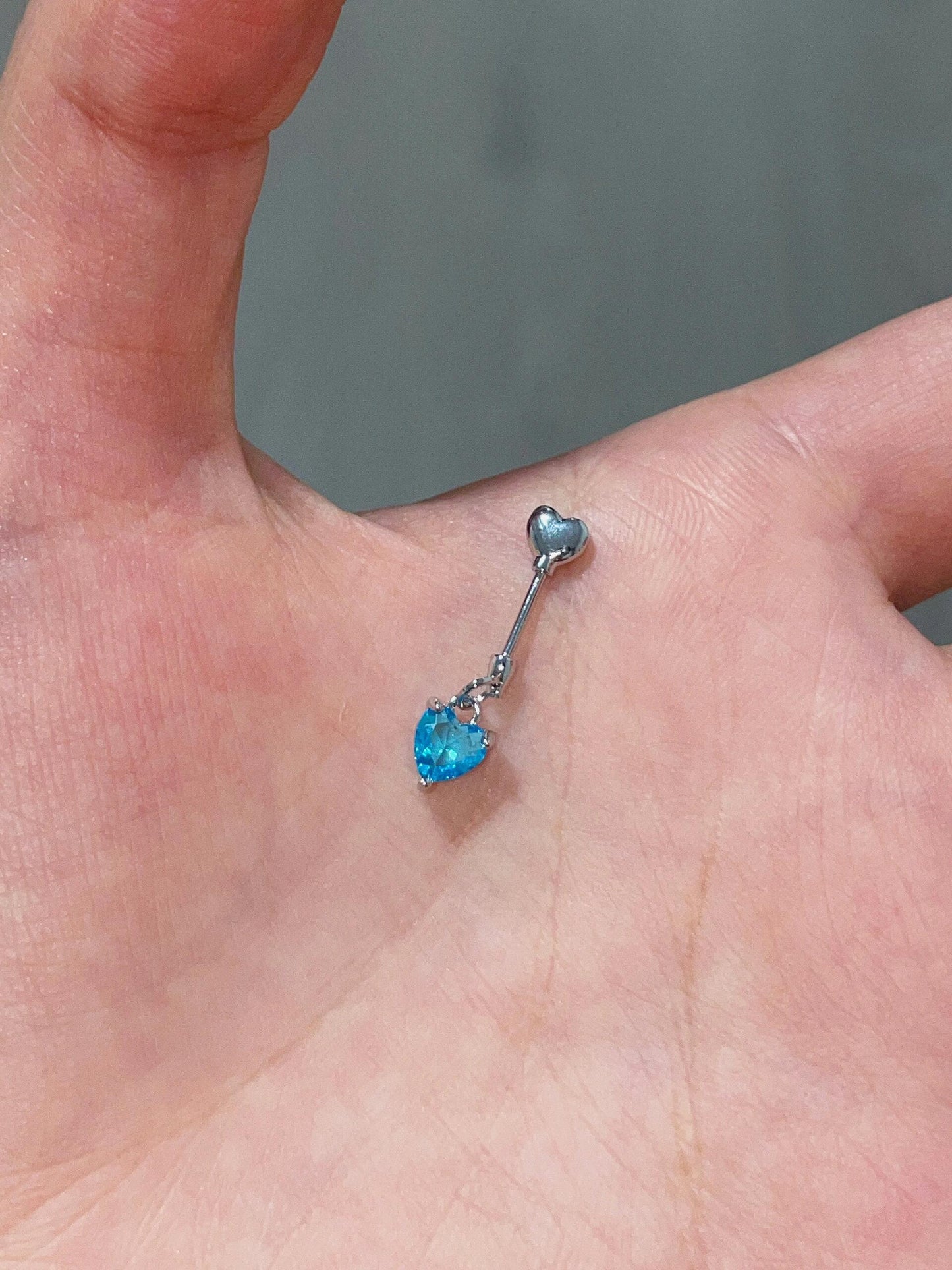 Heartfall Vertical Helix Earrings