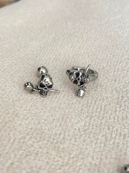 Bone Rebellion Earring Stack