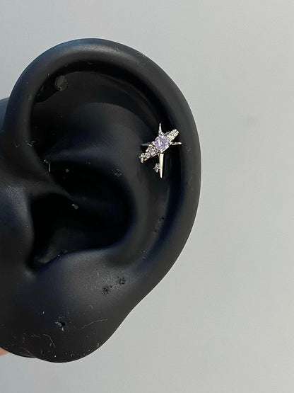 Starlight Dagger Helix Earrings