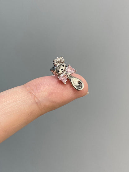 Kitty Spoon Helix Earrings