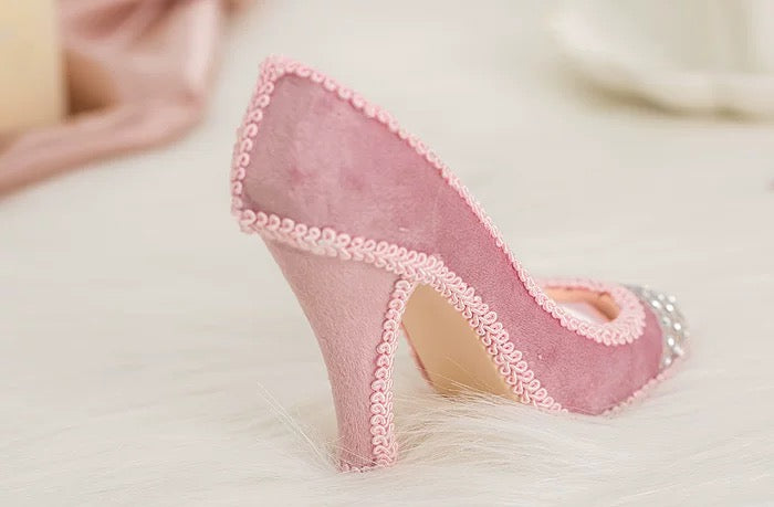 Pink Fairy Heels Ring Holder