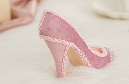 Pink Fairy Heels Ring Holder