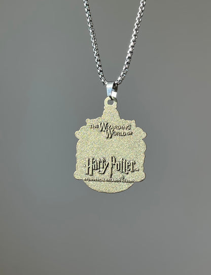 Harry Potter Hufflepuff Crest Necklace