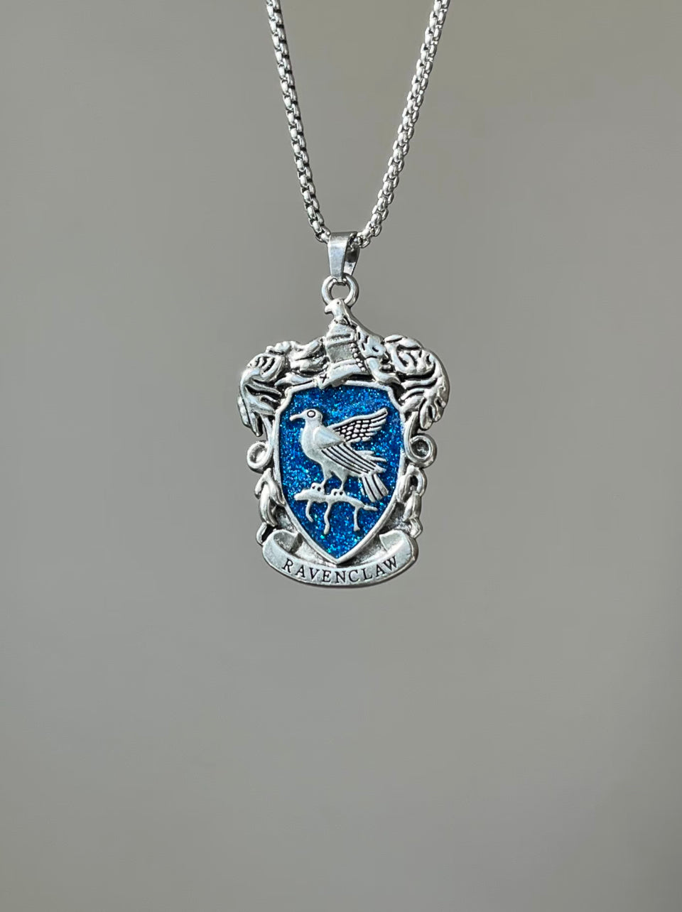 Silver Ravenclaw Necklace