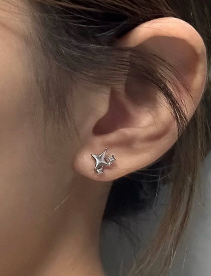 Sparkly Star Earrings