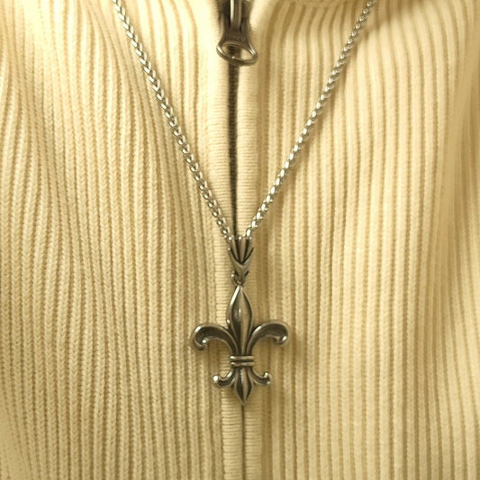 Vintage Silver Chain Necklace