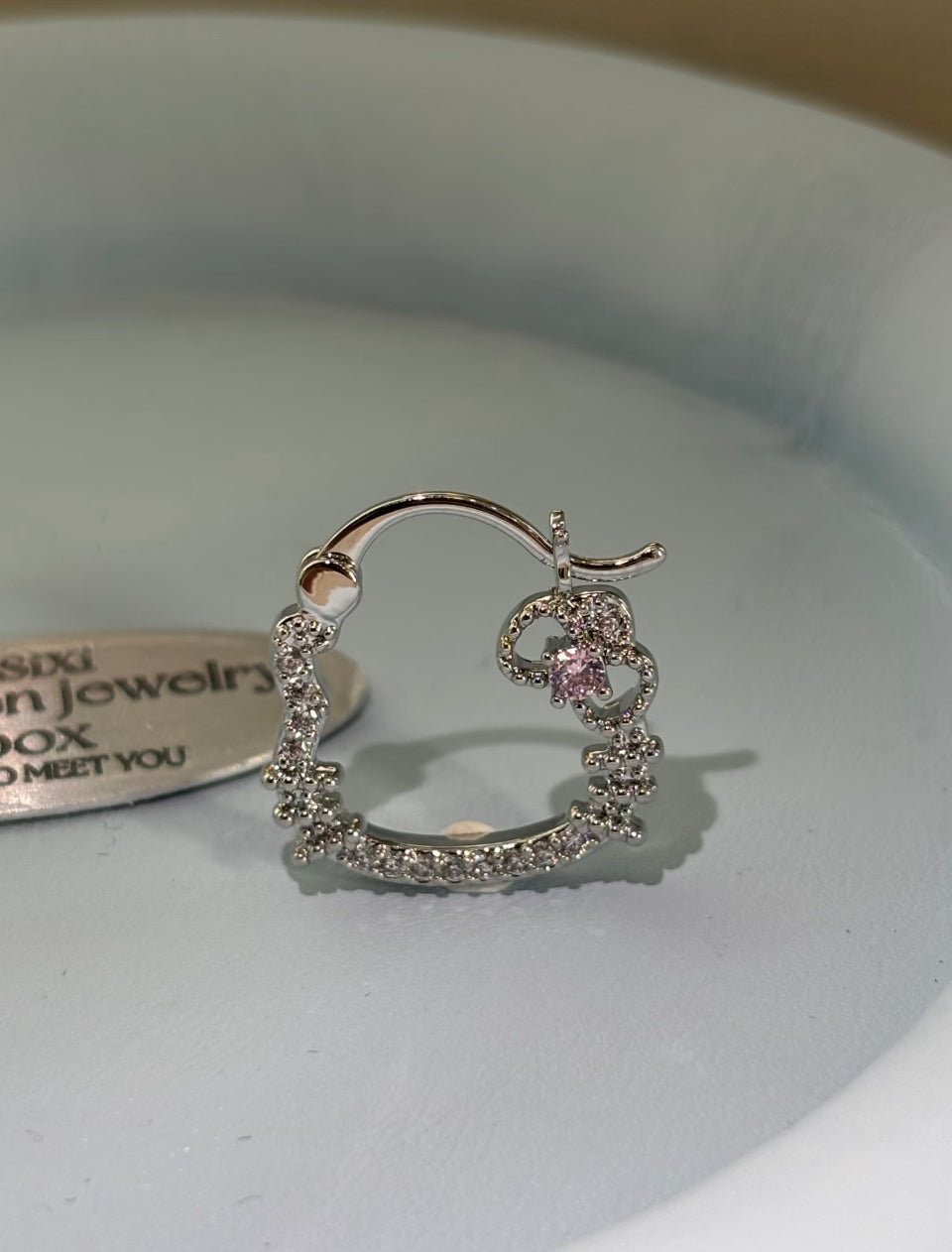 H Kitty Halo Glow Earrings