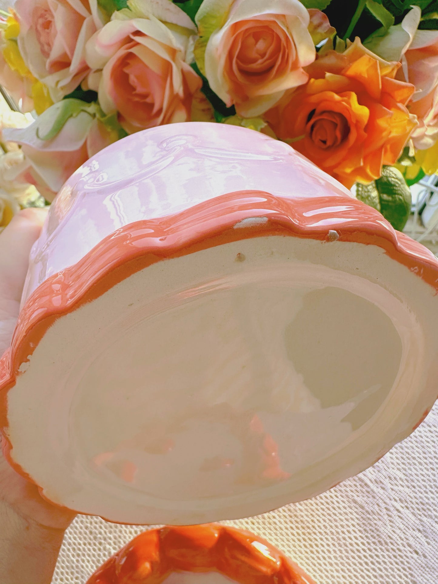 Cream White Cake Jewelry Box