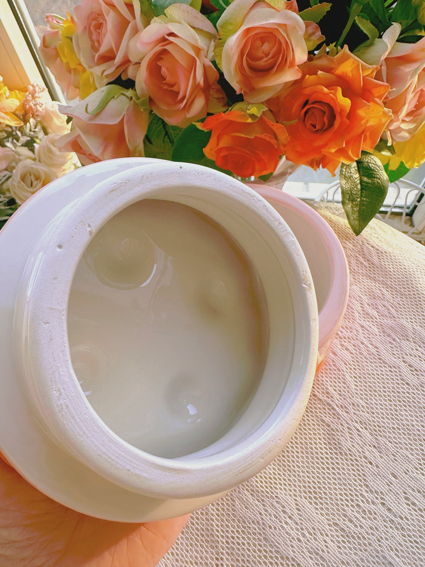 Cream White Cake Jewelry Box