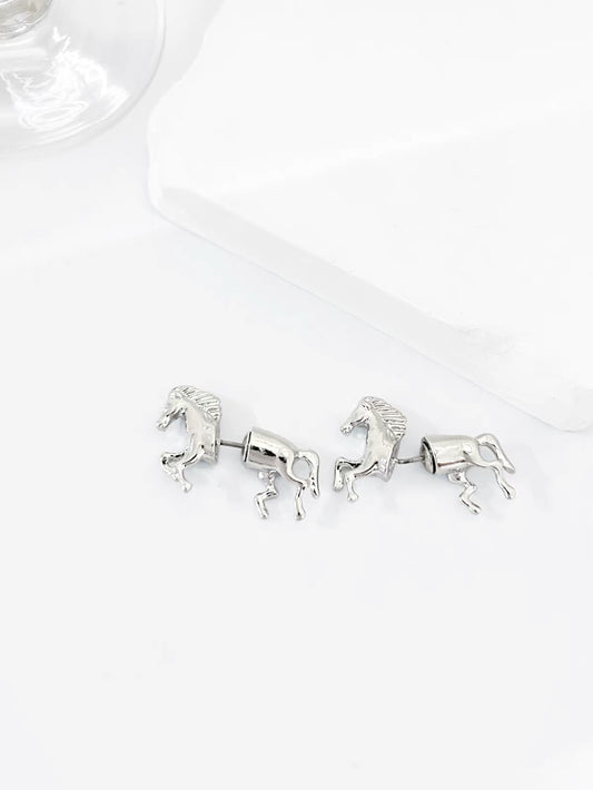 Rearing Horse Earrings