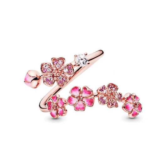 Sakura blossom ring