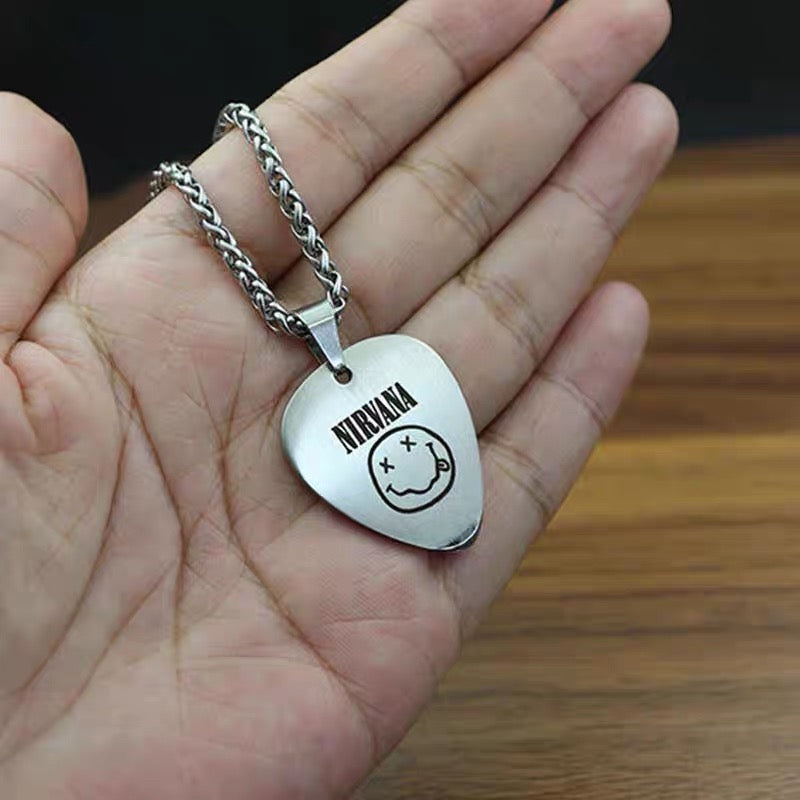 Silver Forbidden Fruit Charm Necklace