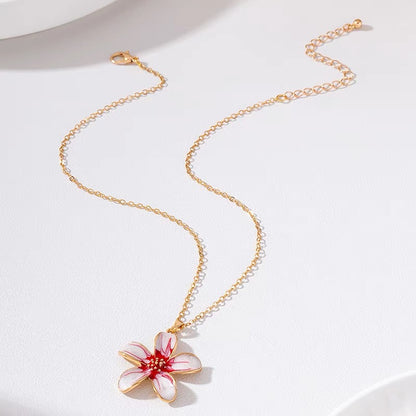 Tropical Plumeria Pendant