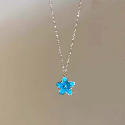 Turquoise Blossom Necklace