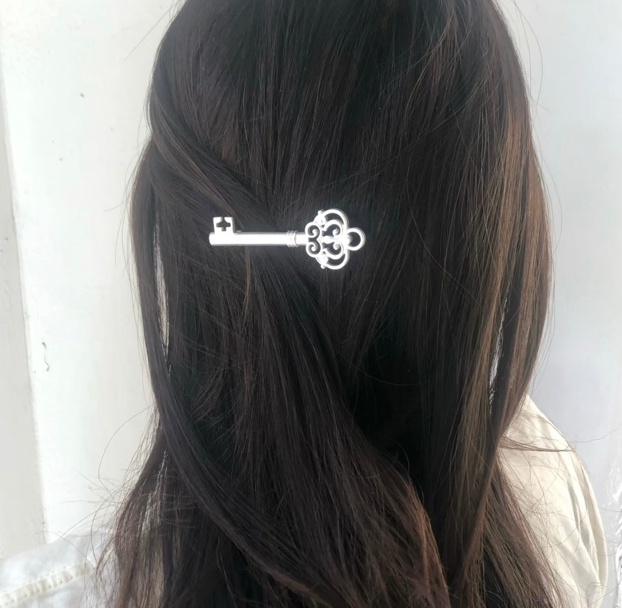 Skeleton Key Hair Clip