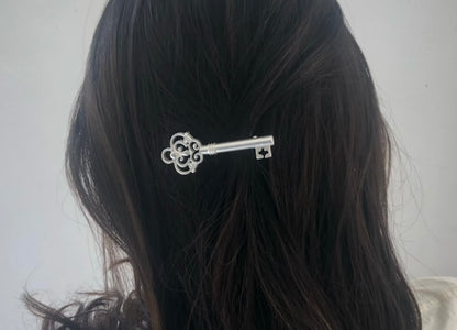 Skeleton Key Hair Clip