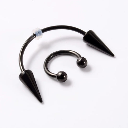 Silver Eternal Hunter Septum Ring
