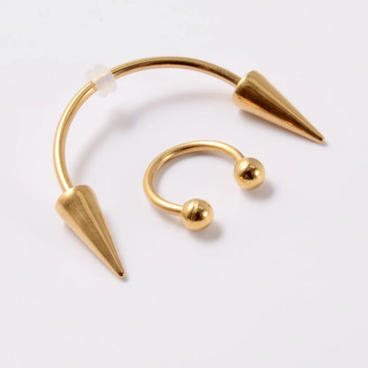 Silver Eternal Hunter Septum Ring